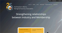Desktop Screenshot of naaba.ca